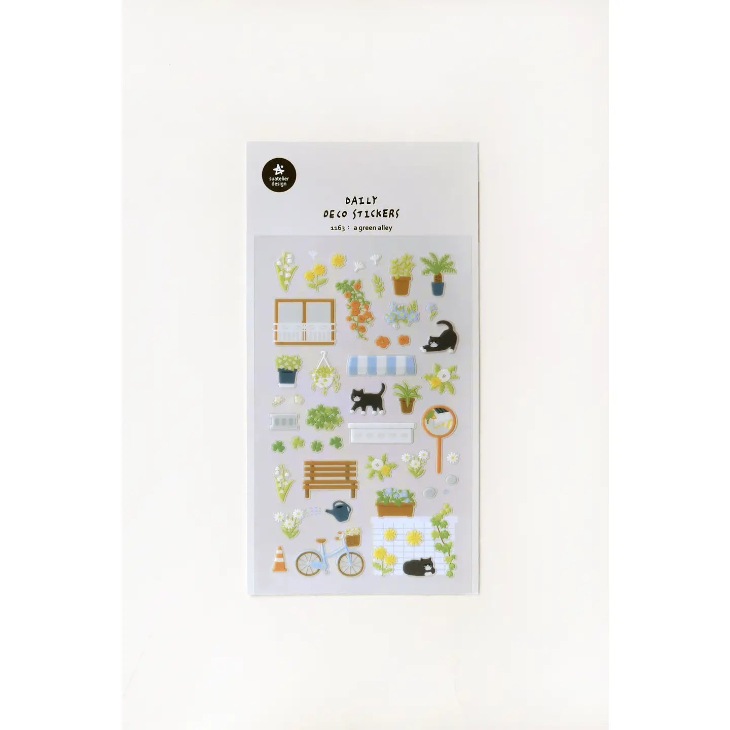 Suatelier Design - Stickers 'A Green Alley'