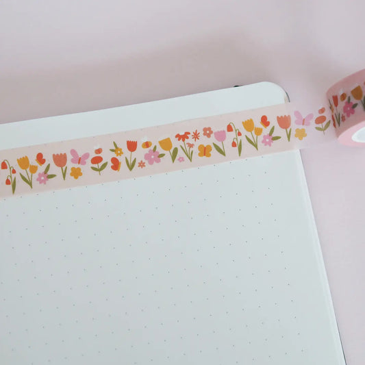 Nutmeg and Arlo Washi Tape - Pink Blossoms