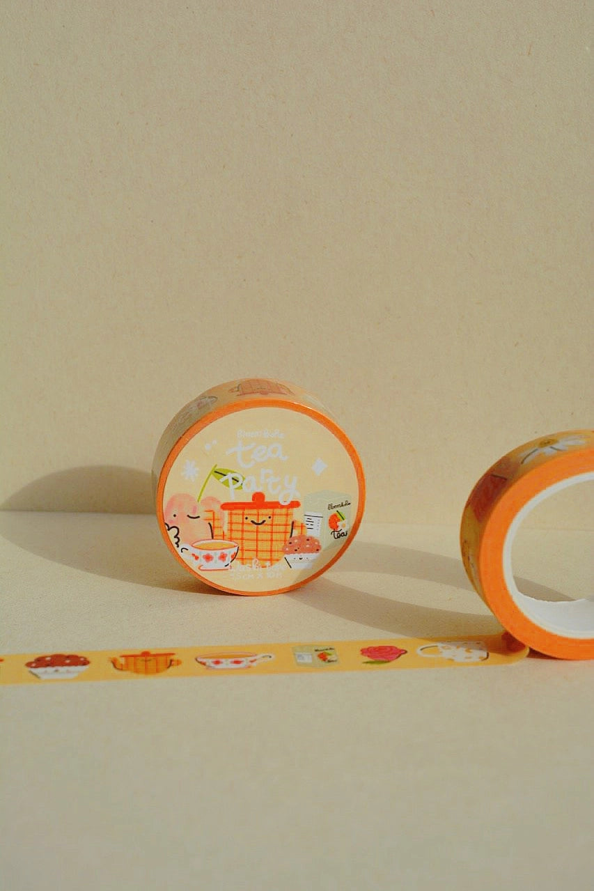 Cauliflower Washi Tape - Tea Party