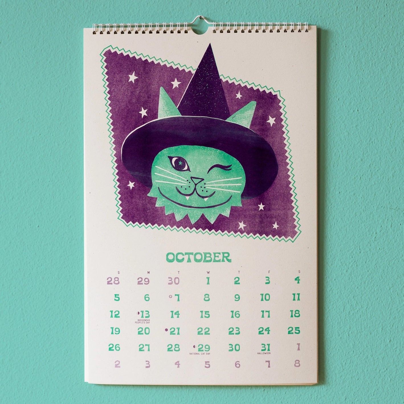 Bromstad Printing Co. Riso Calendar 2025 - "Ain't life grand?" *Limited Edition* 27.9x43.5cm