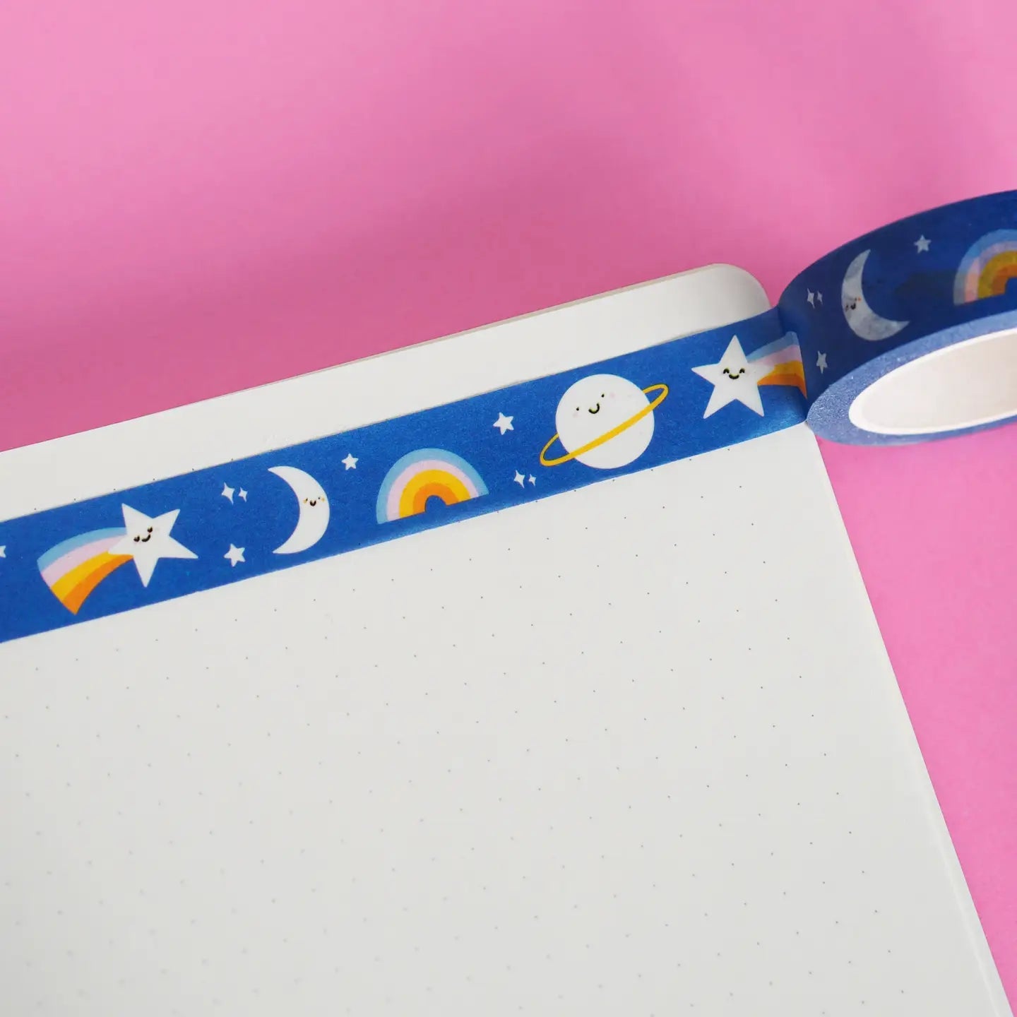 Nutmeg and Arlo Washi Tape - Happy Cosmos
