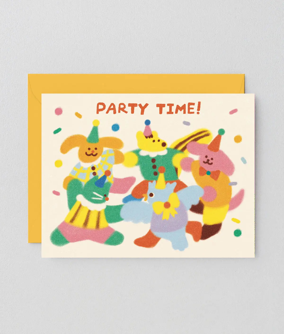 Kinderverjaardagskaart Party Time - Wrap