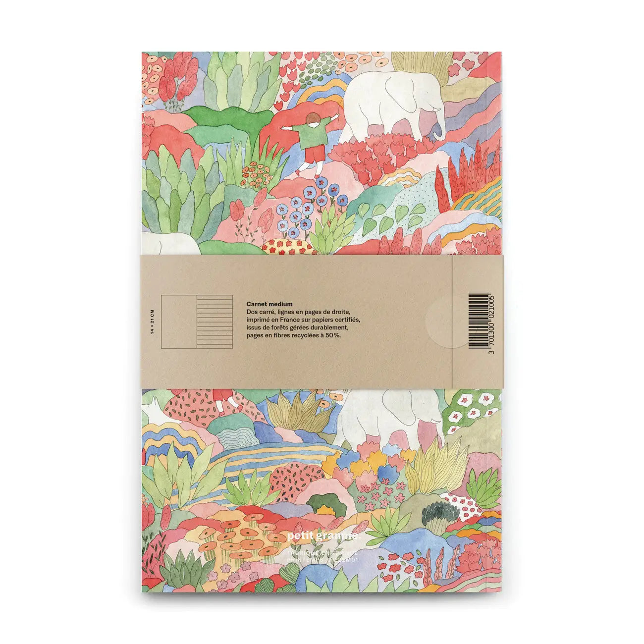 Petit Gramme Notizbuch – A5 Frühling (gepunktet)