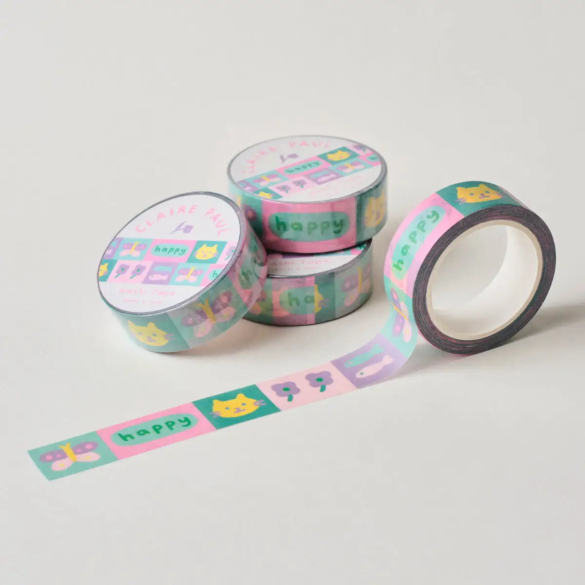 Claire Paul - Washi Tape 'Happy Charms'