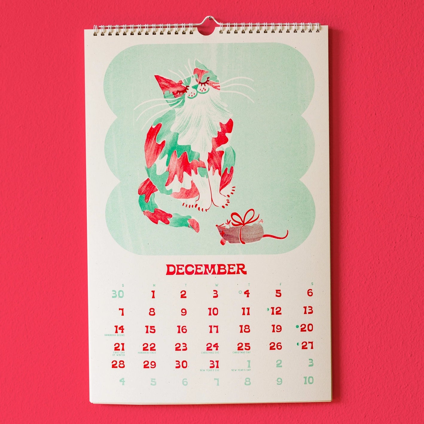 Bromstad Printing Co. Riso Calendar 2025 - "Ain't life grand?" *Limited Edition* 27.9x43.5cm