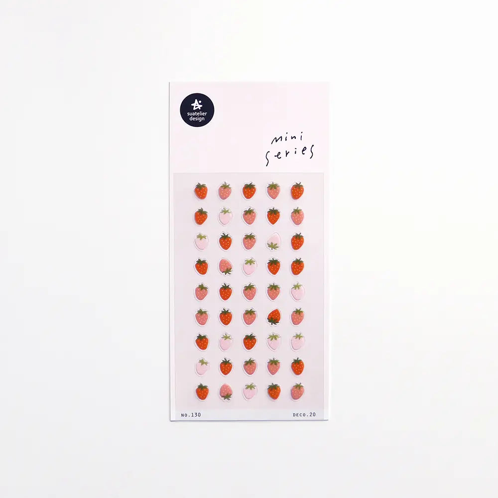 Suatelier Design - Stickers Strawberries