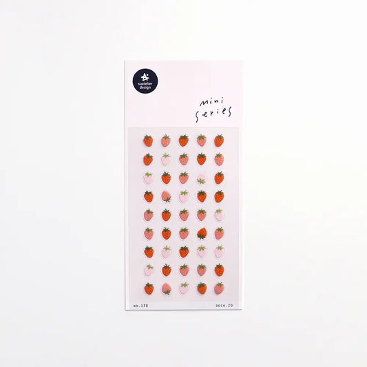 Suatelier Design - Stickers Strawberries