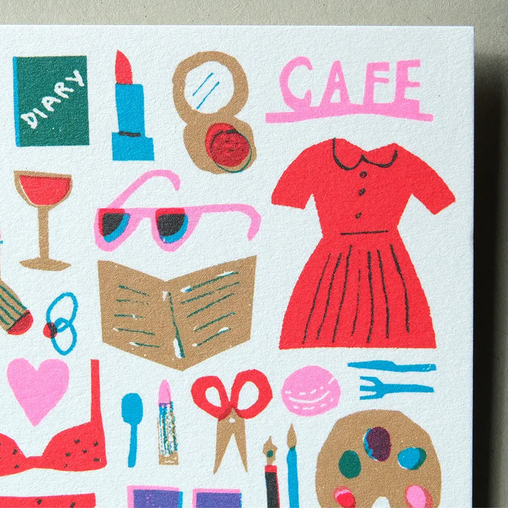 The Printed Peanut Stationery - Cafe Collection A6