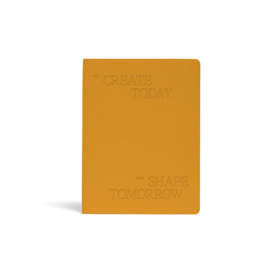 Karst Softcover Undated Planner - B5 Turmeric