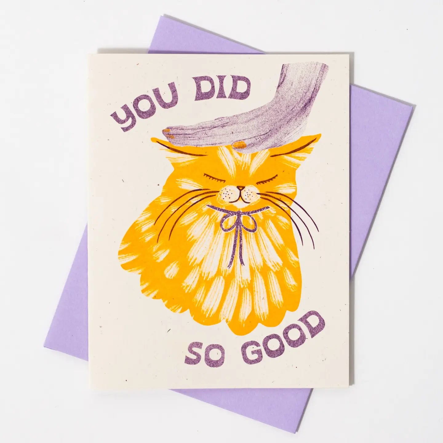 Bromstad Printing Co. - Risograph Wenskaart 'You Did Good'