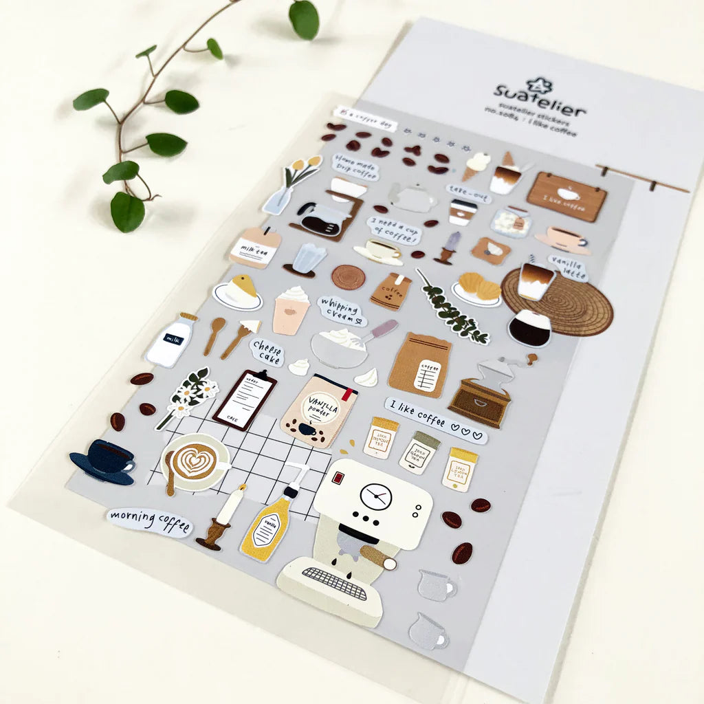 Stickers - I like Coffee - Suatelier Design