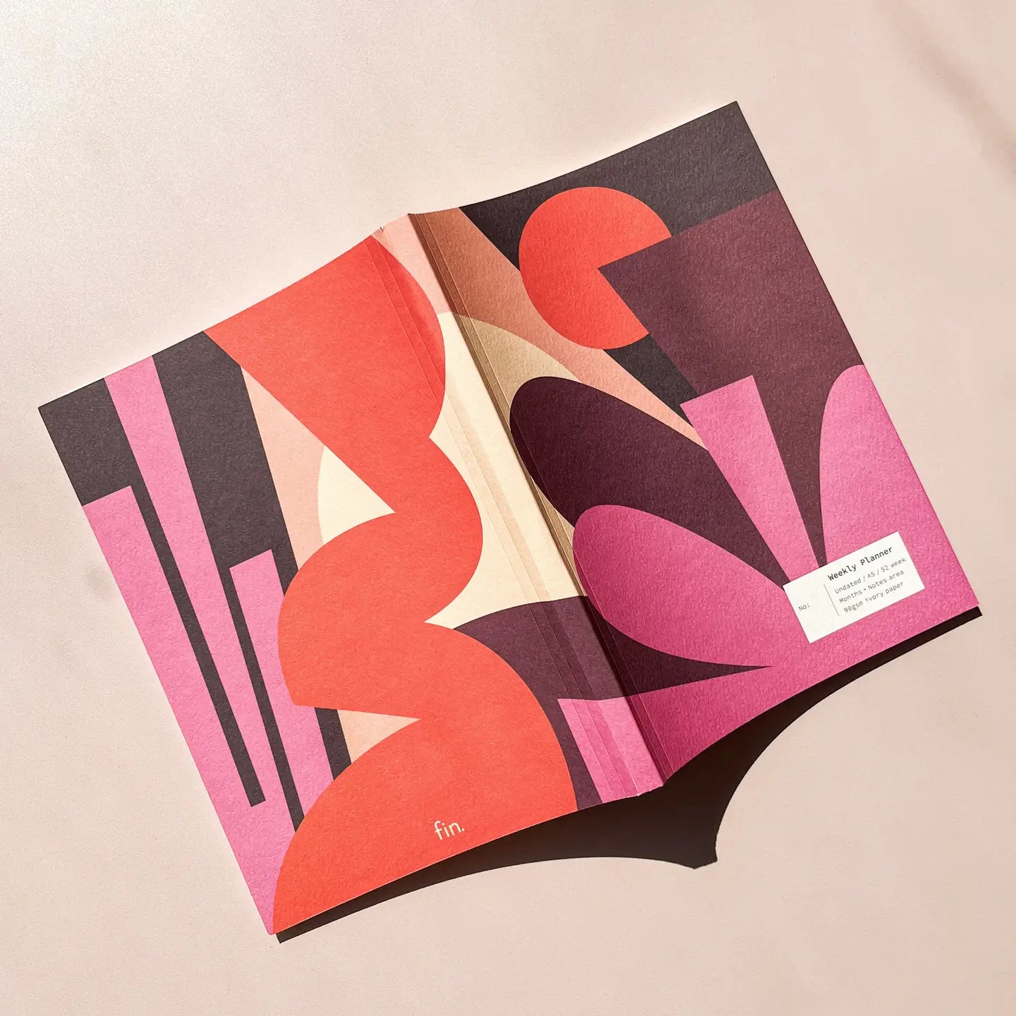 Fin Studio Undated Planner - Hubi (Weekly Planner)