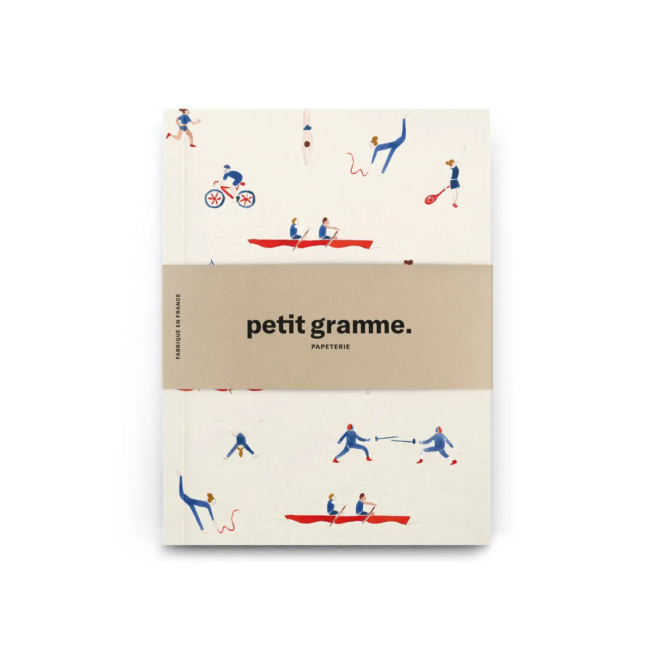 Petit Gramme Notebook Softcover - A6 Athletes (blank/lined)