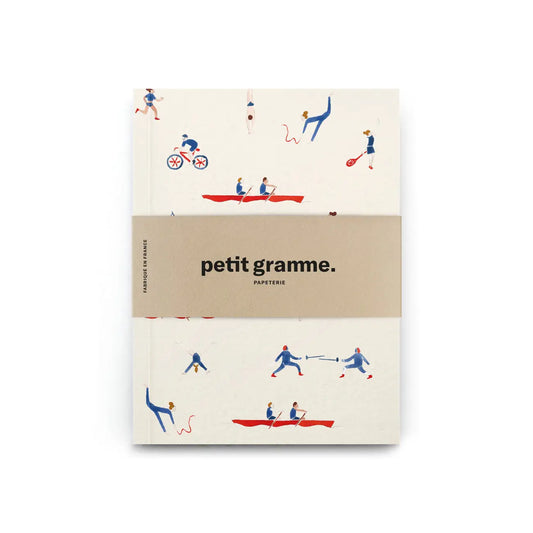 Petit Gramme Notitieboekje Softcover - A6 Athletes (blanco/lined)