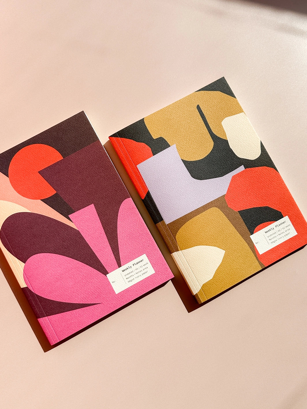 A6 Weekplanner Datumloos Hubi - Fin Studio