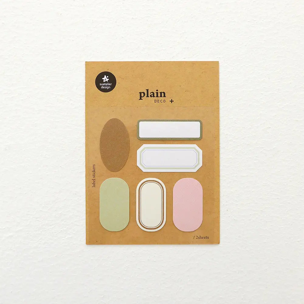 Suatelier Design - Label Stickers Plain.76