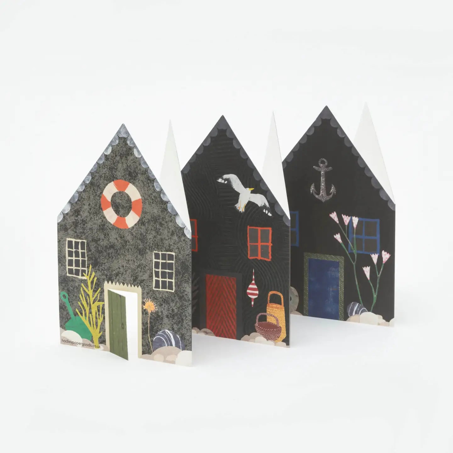 Hadley Kerstkaart - Vissershutten