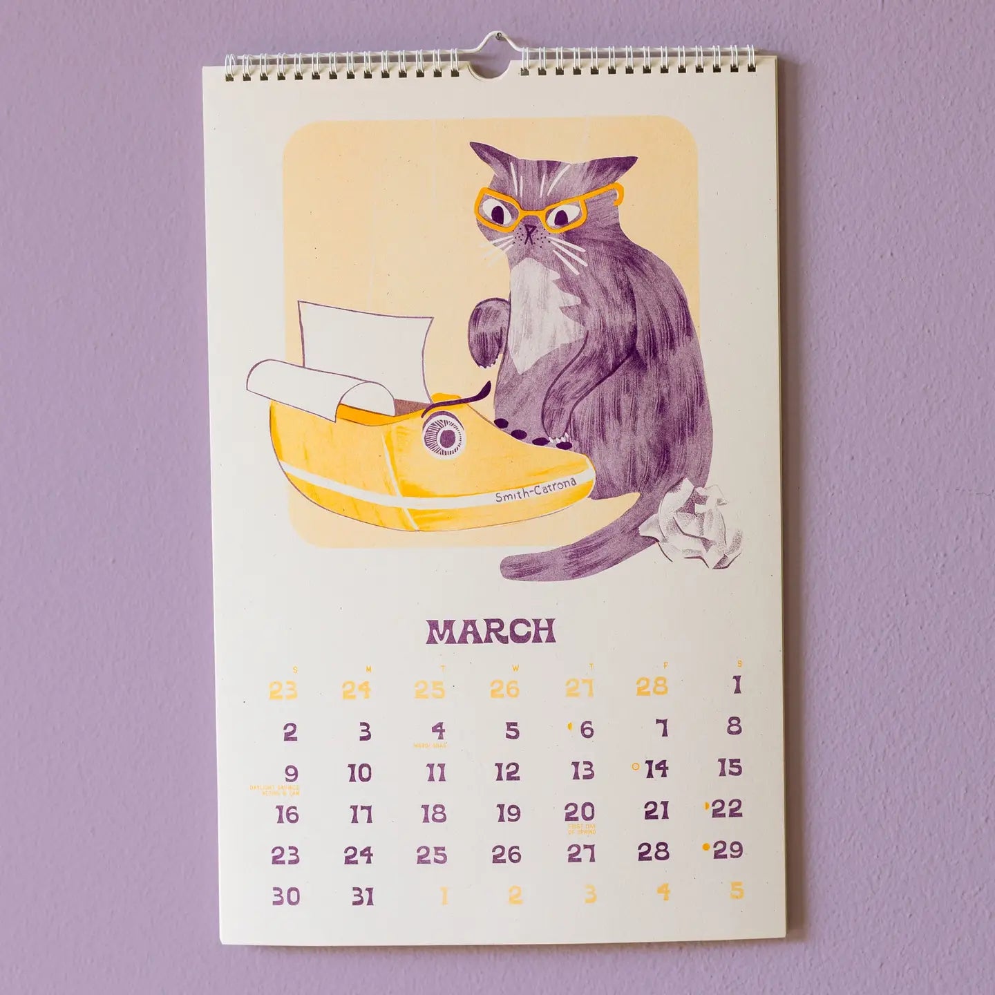 Bromstad Printing Co. Riso Calendar 2025 - "Ain't life grand?" *Limited Edition* 27.9x43.5cm