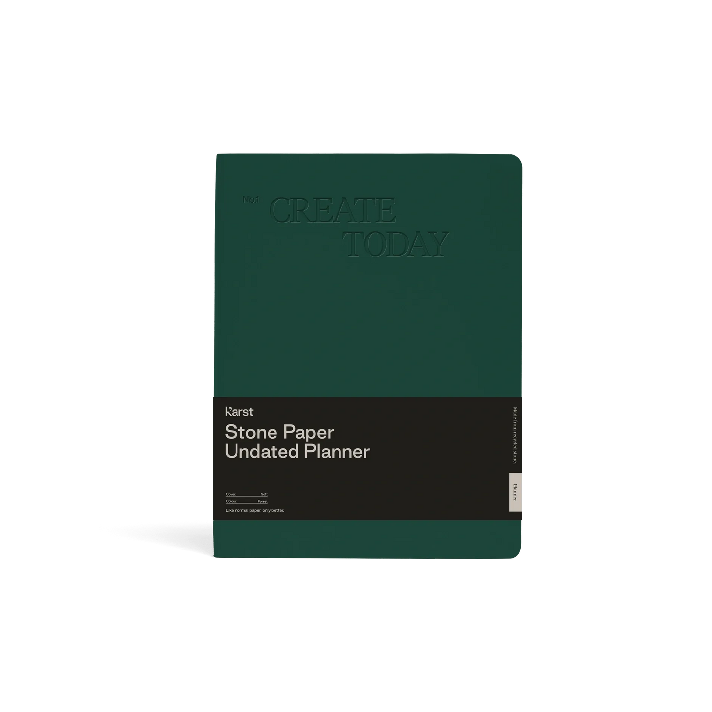 Karst Softcover undatierter Planer – B5 Wald