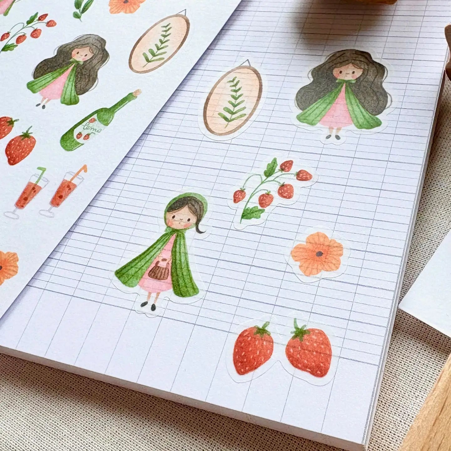 Nikki Dotti - Stickervel 'Dotti Girl' A6