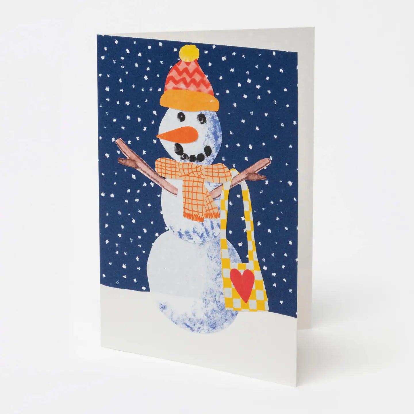 Hadley Maak je eigen Kerstkaarten - Sneeuwpop Set
