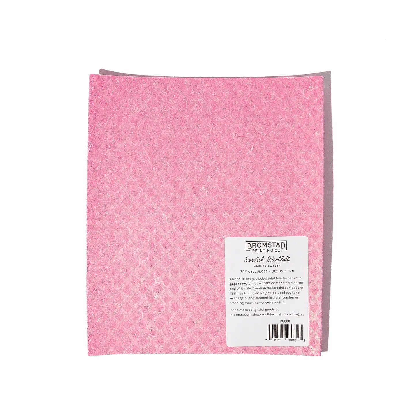 Vaatdoek Aardbeienmelk - Bromstad Printing Company