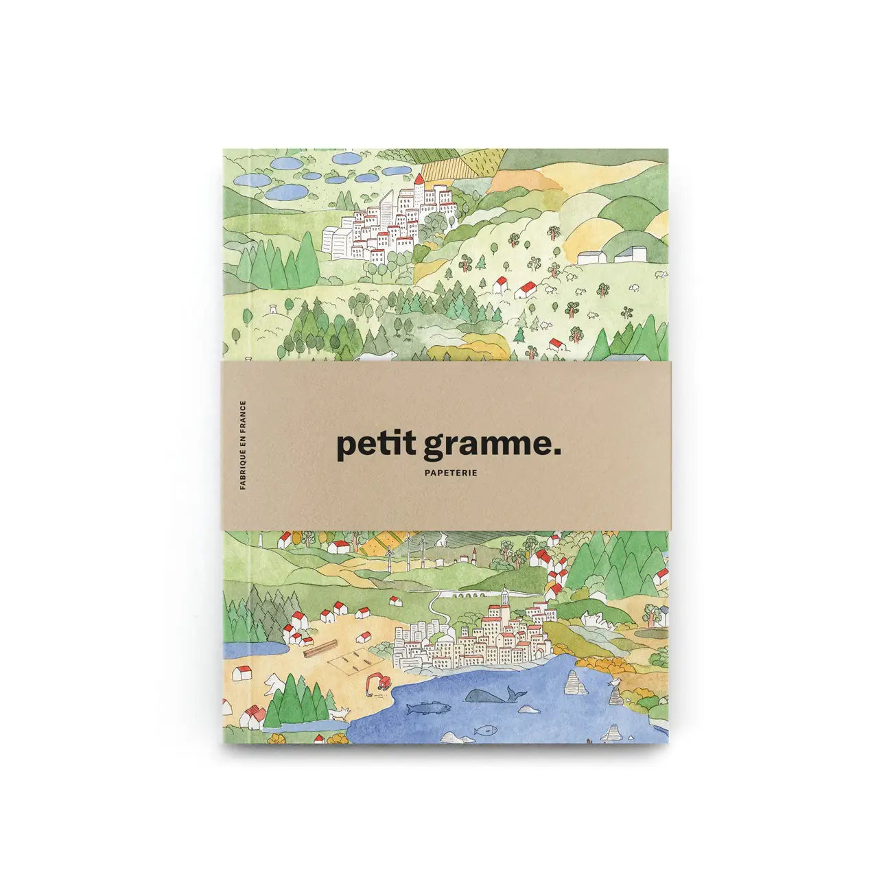 Petit Gramme Notizbuch – Kartografie A6 (leer/liniert)
