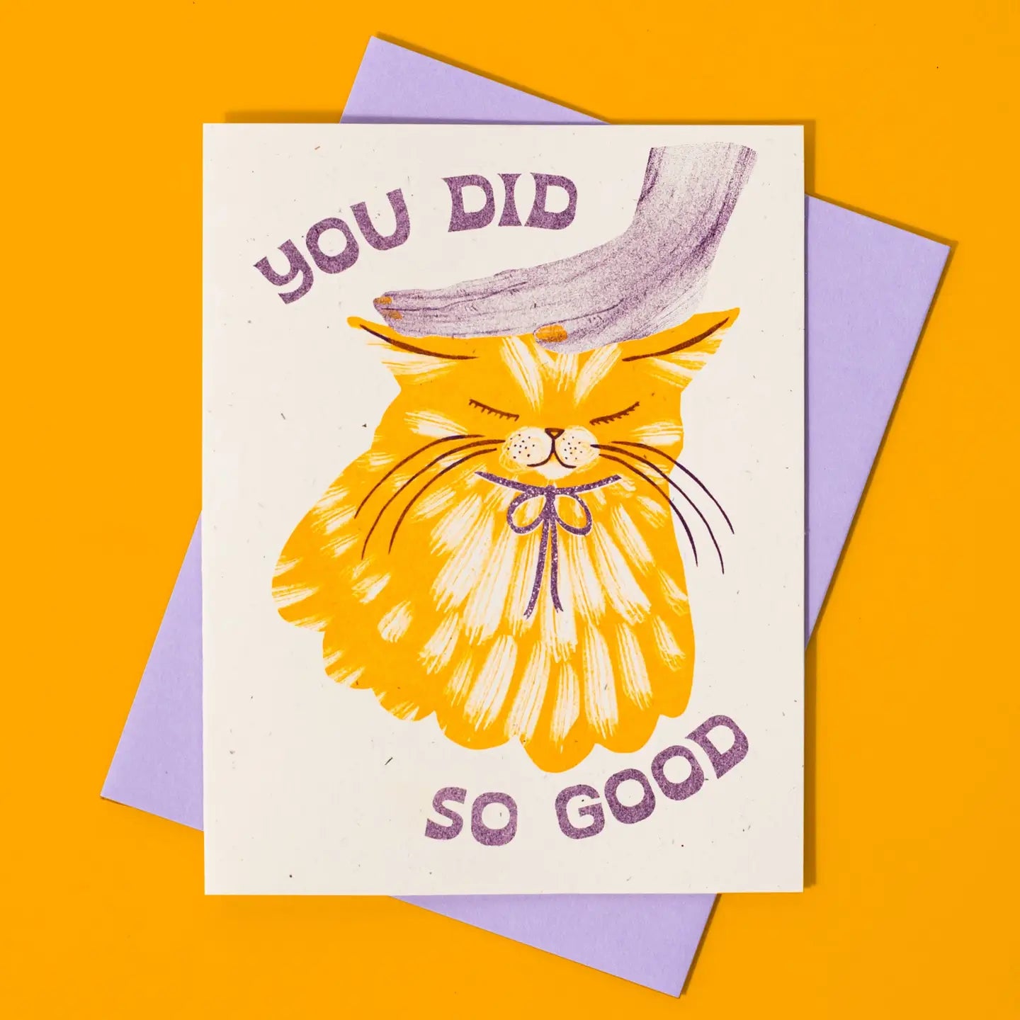 Bromstad Printing Co. - Risograph Wenskaart 'You Did Good'
