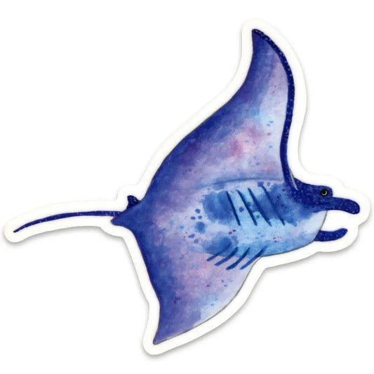 Sticker Party Mouse Studio - Manta Ray