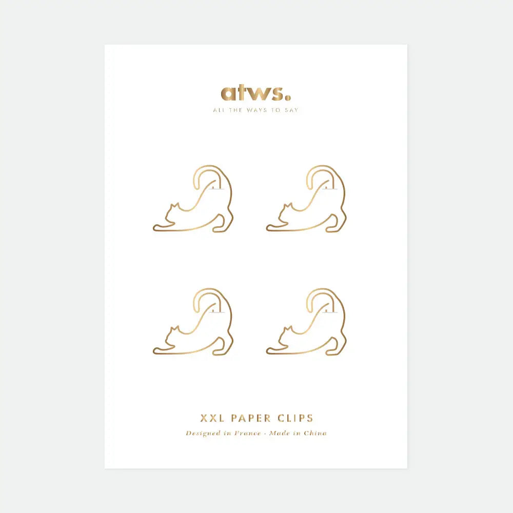 Atws - XXL Paper clips Cat