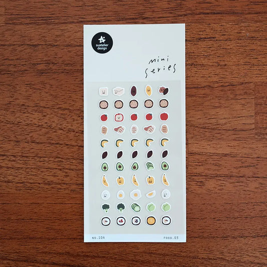 Suatelier Design Mini Stickers - Food 03