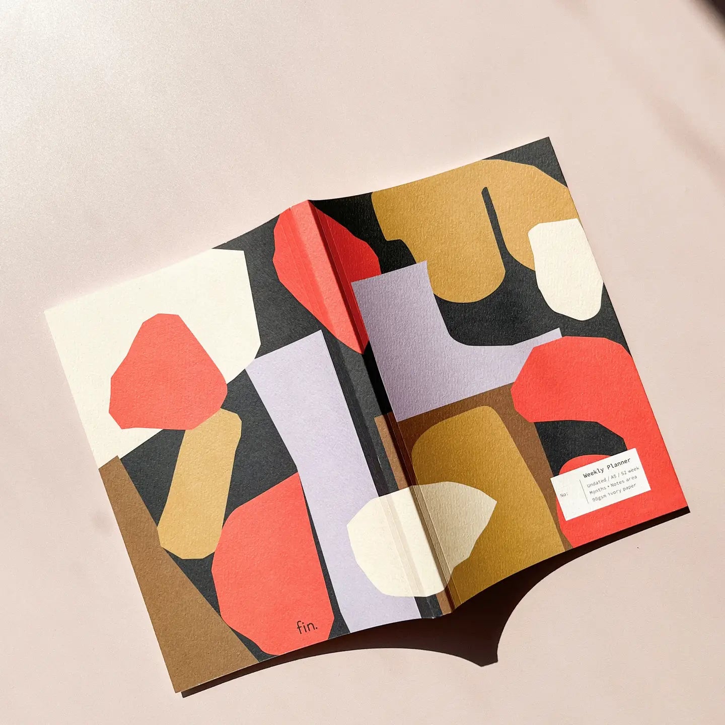 Fin Studio Undated Planner - Pera (Weekly Planner)