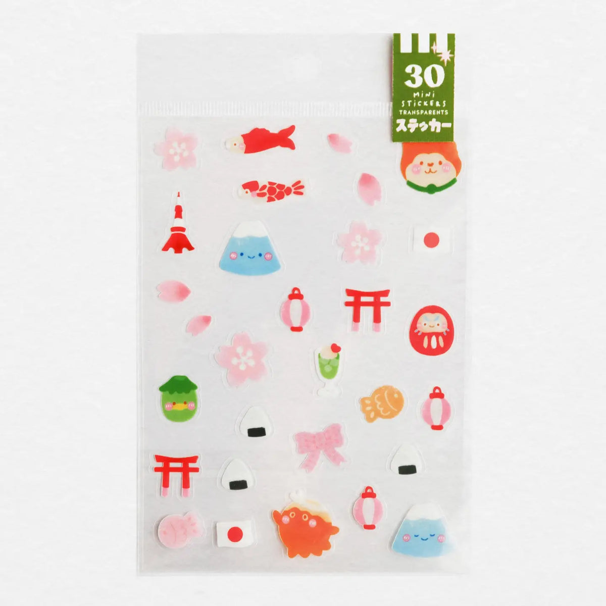 A6 stickervel mini stickers A6 Japans - Amélie's Workshop Papeterie