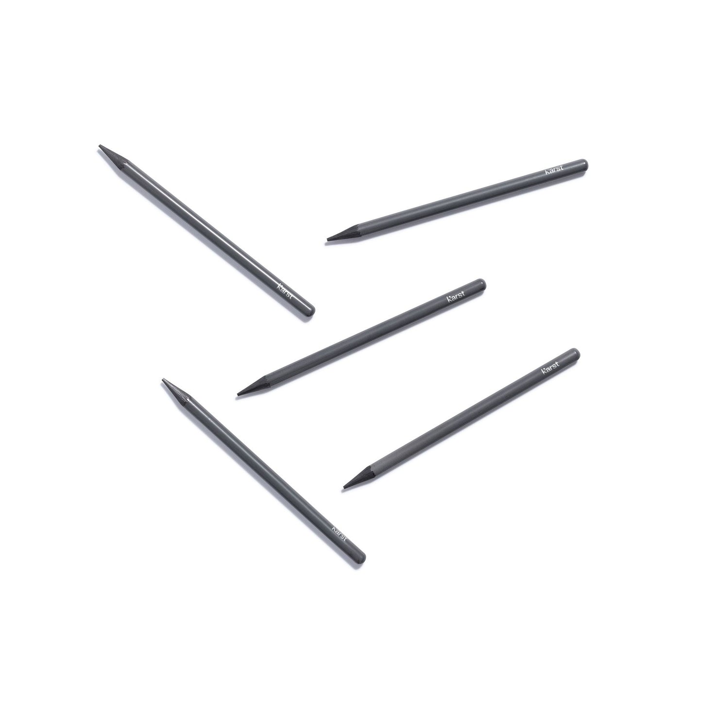 Karst Woodless Graphite Pencils 2B Black - 5 Pack