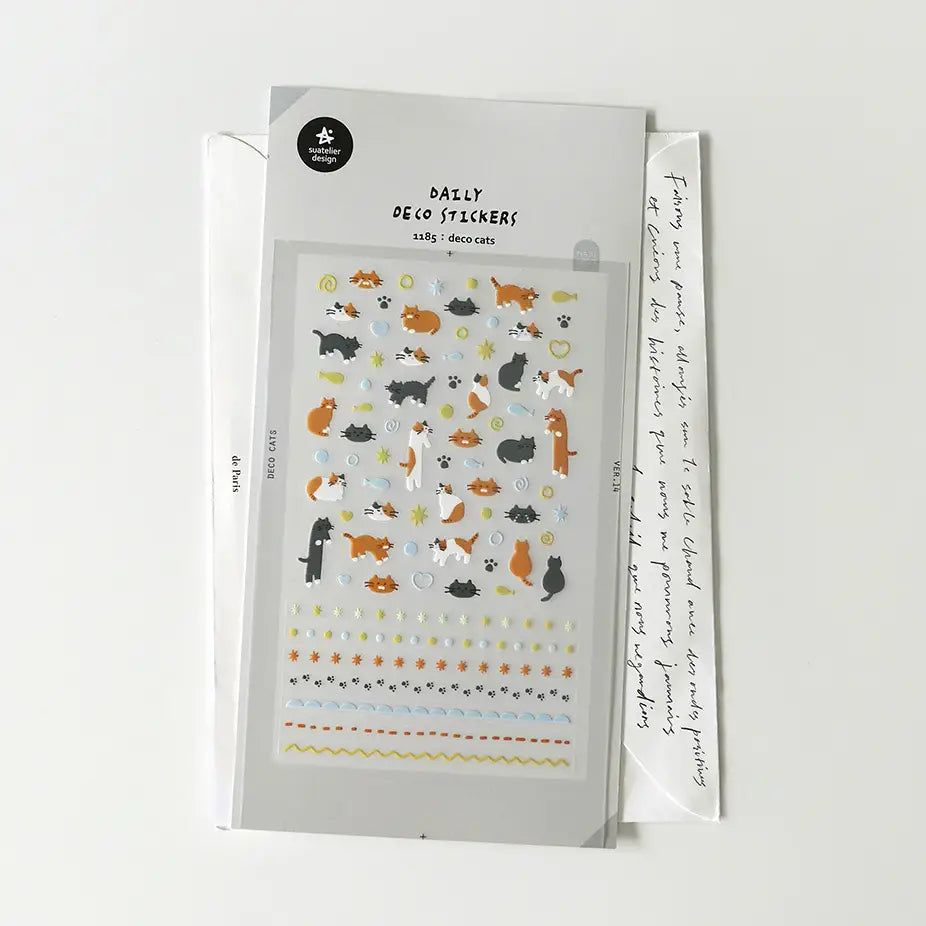 Suatelier Design - Mini Stickers 'Deco Cats'