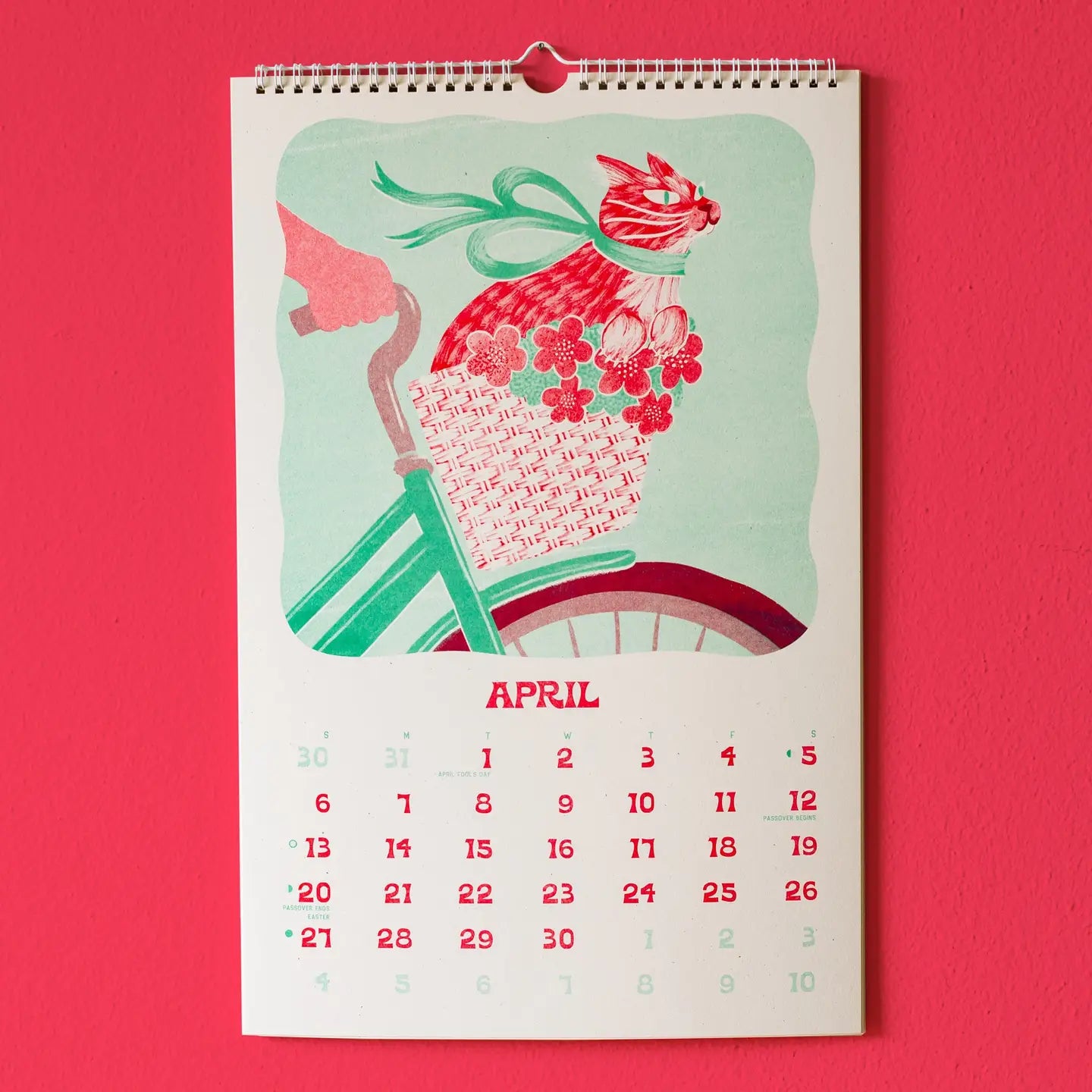 Bromstad Printing Co. Riso Calendar 2025 - "Ain't life grand?" *Limited Edition* 27.9x43.5cm