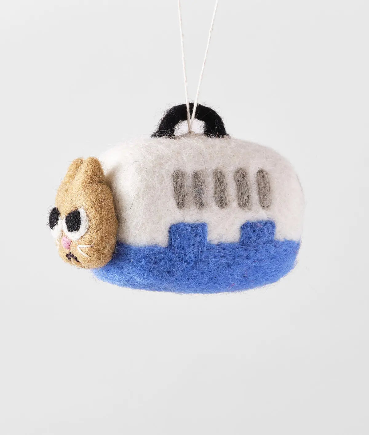 Wrap Felt Christmas Pendant - 'Coco'