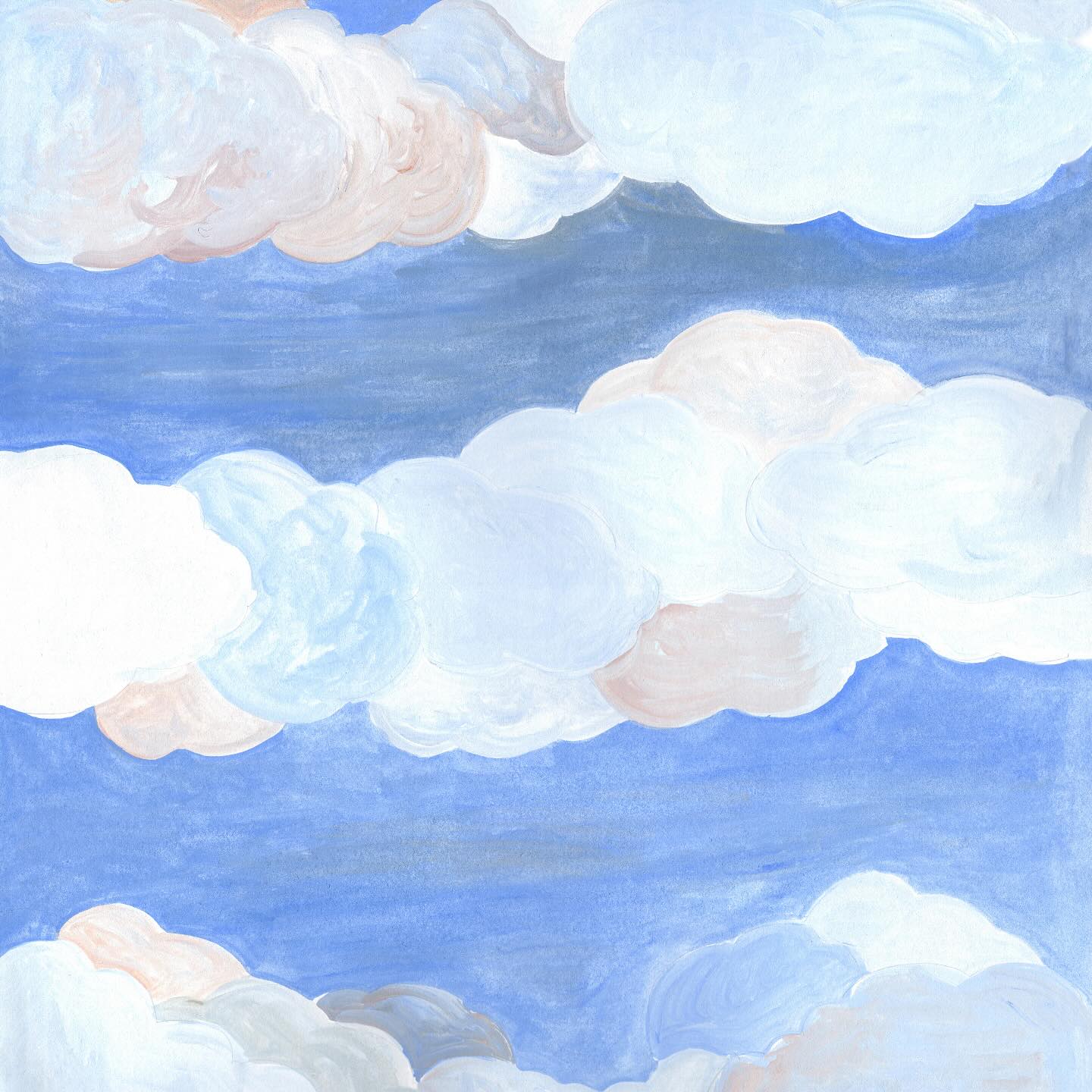 Petit Gramme Notitieboekje Softcover - A6 Clouds (blanco/lined)