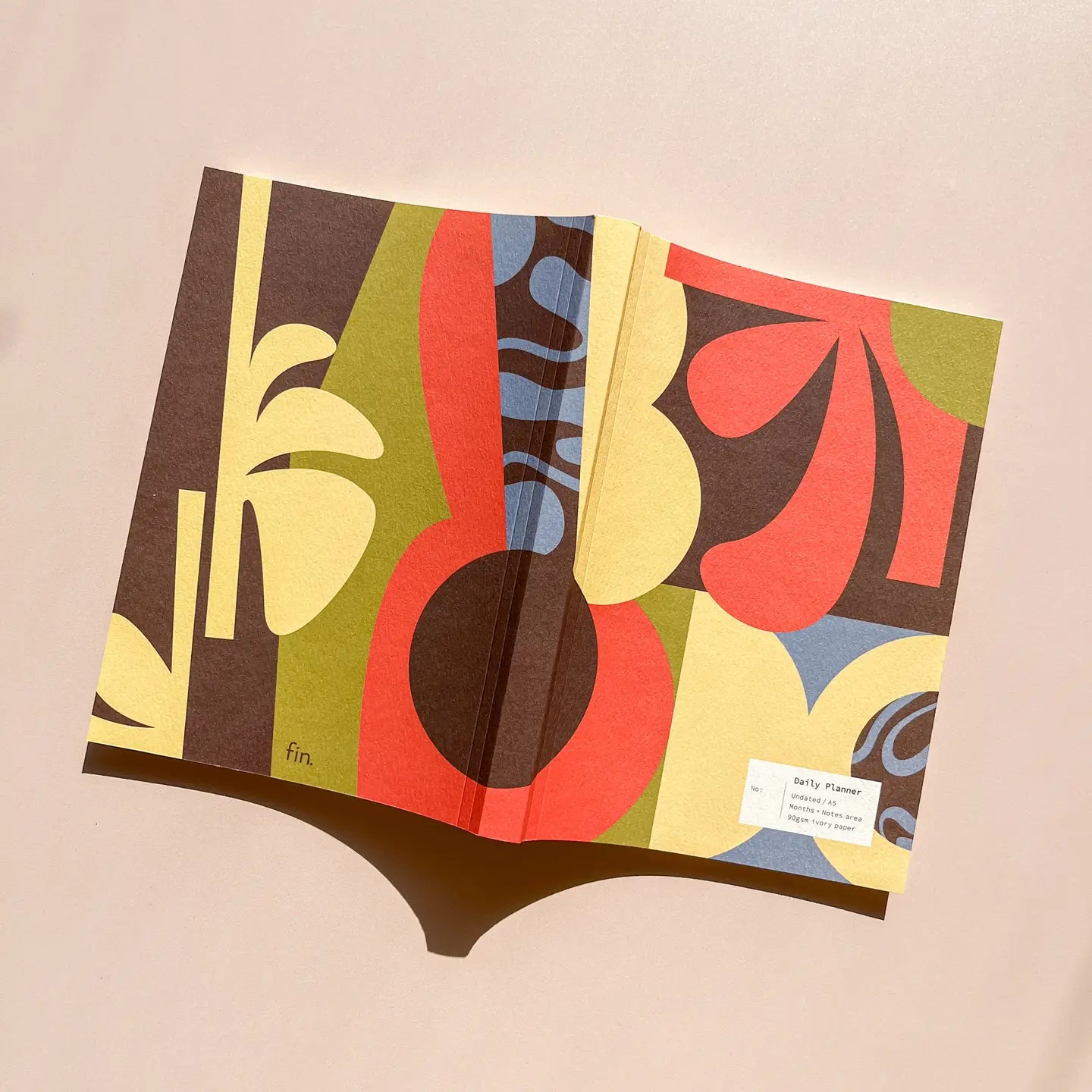 Fin Studio Undated Planner - Echoes (Daily Planner)