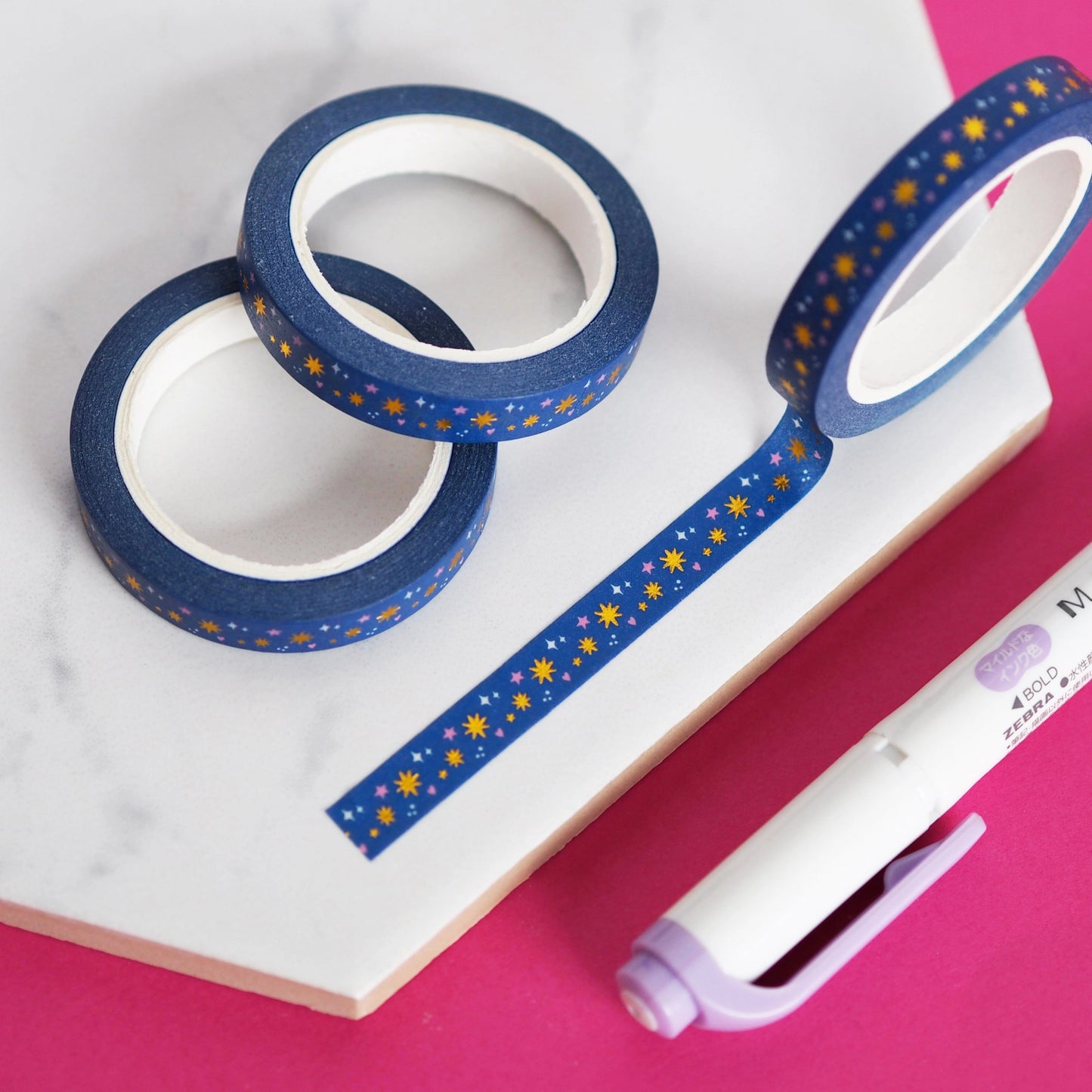 Nutmeg and Arlo Washi Tape - Mystical Stars (smal)