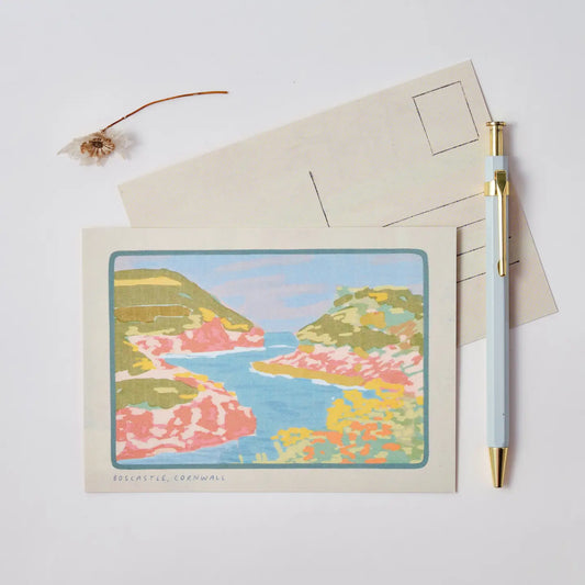 Claire Paul Wenskaart - Boscastle Haven, Cornwall