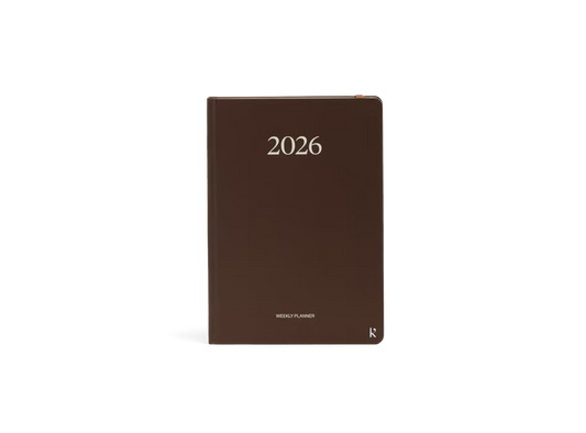 Karst 2026 Weekly Planner - A5 Espresso