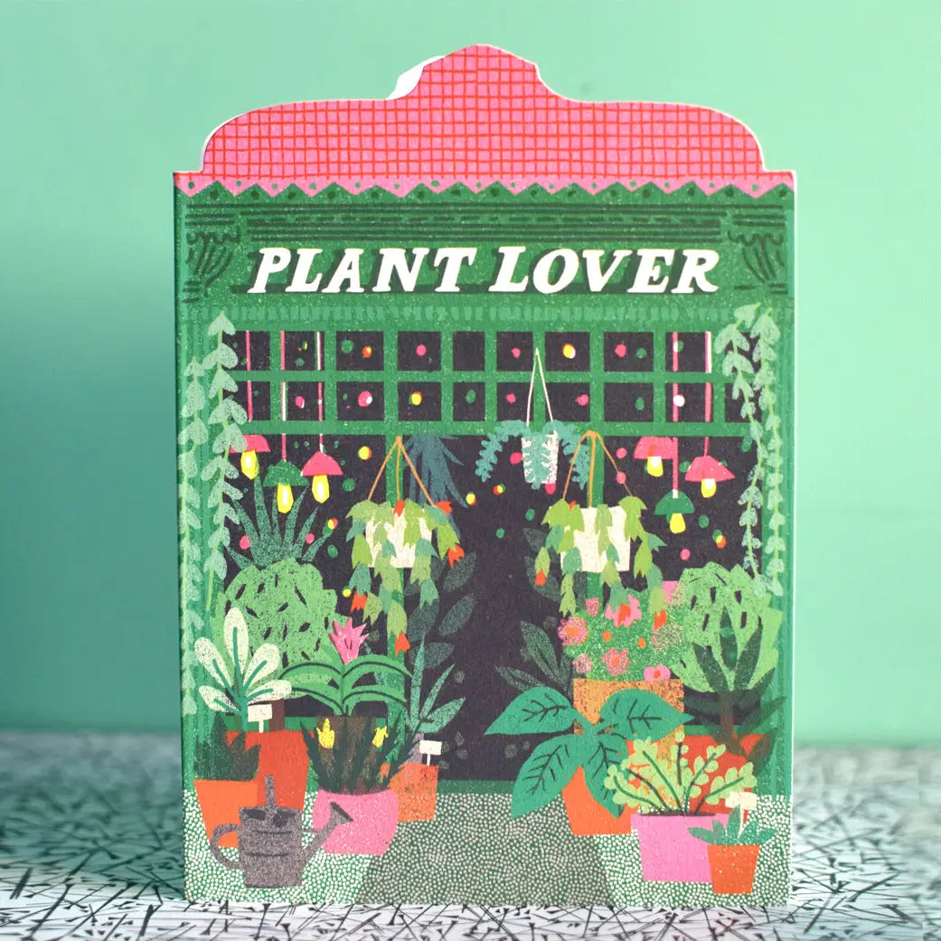 The Printed Peanut Stationery - Plant Lover Shop Gestanste kaart (12,5 x 18 cm)