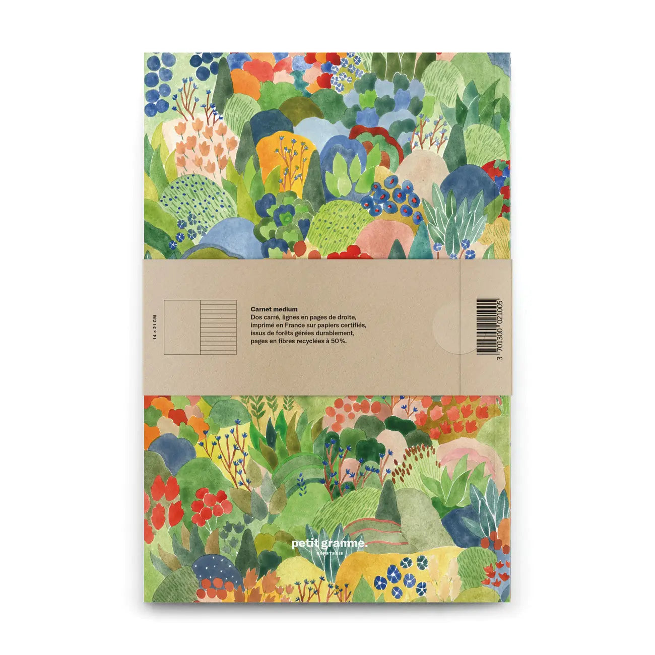 Petit Gramme Notitieboek - A5 Luxuriance (blanco/lined)