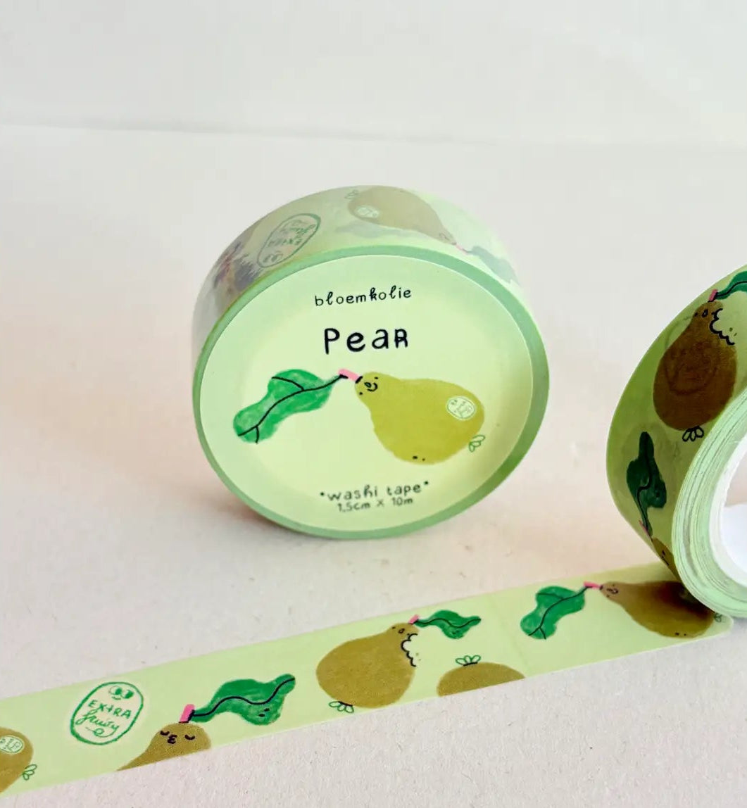 Bloemkolie Washi Tape - Peren