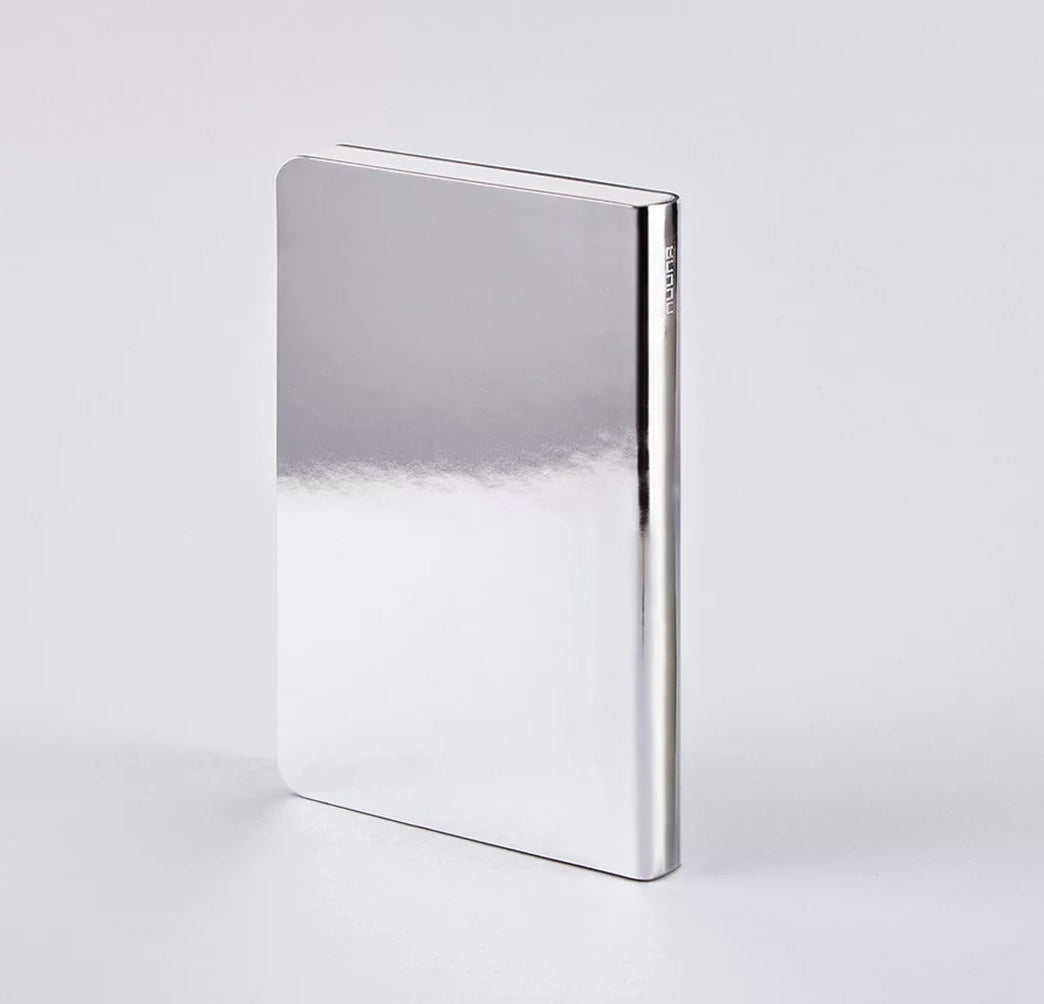 Nuuna Notizbuch – A6 Shiny Starlets Silver