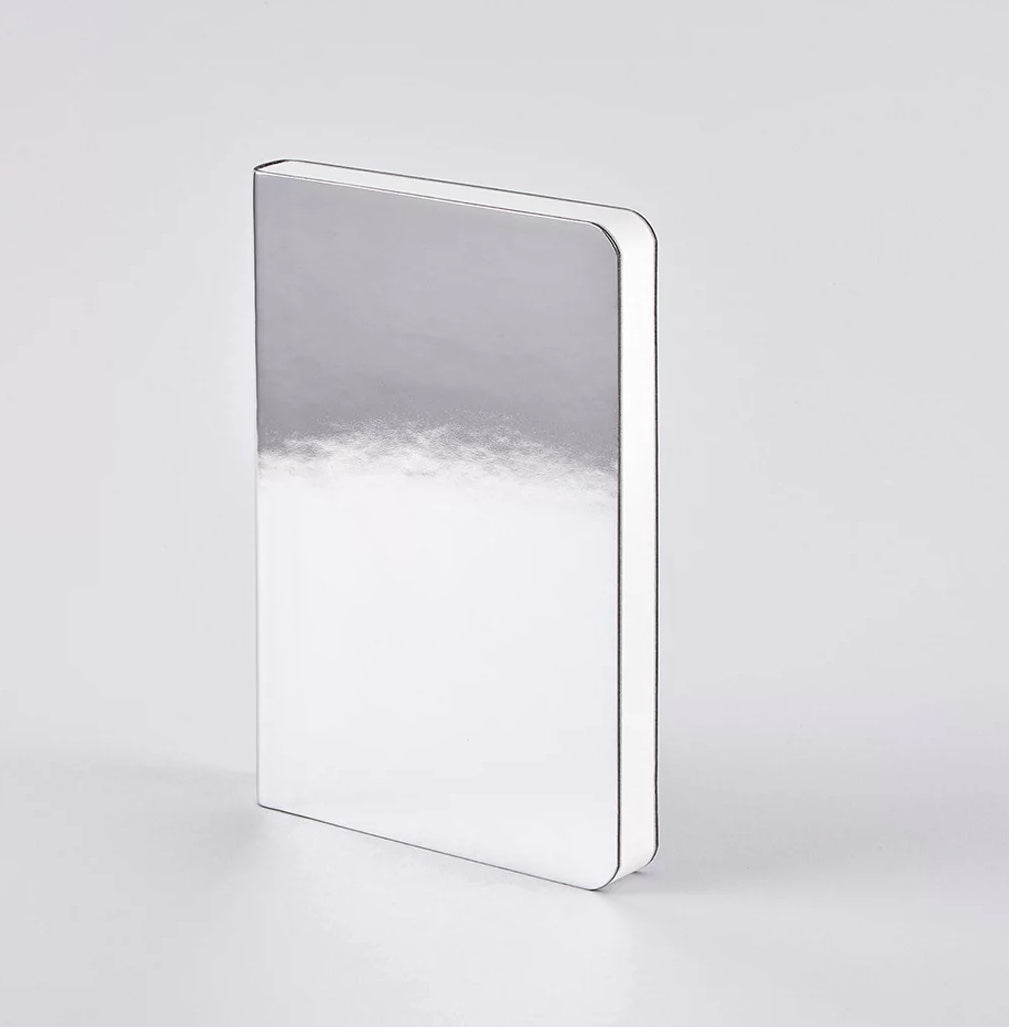 Nuuna Notizbuch – A6 Shiny Starlets Silver