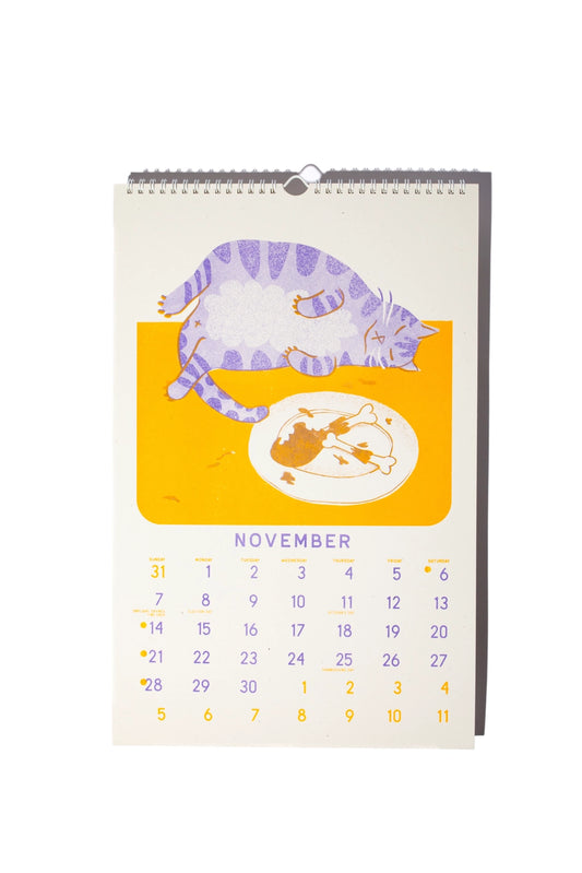 2027 Muurkalender Risoprint Limited Edition - Bromstad Printing Co.