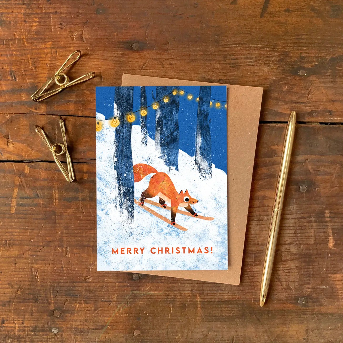 Emily Nash Weihnachtskarten – 8er-Pack Schneeszenen