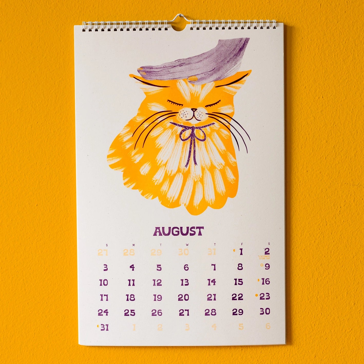 Bromstad Printing Co. Riso Calendar 2025 - "Ain't life grand?" *Limited Edition* 27.9x43.5cm